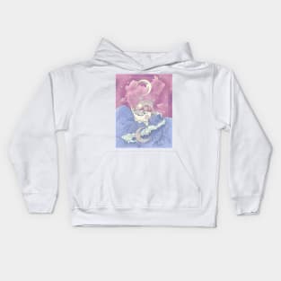 Tui and La, Moon and Ocean Spirits Kids Hoodie